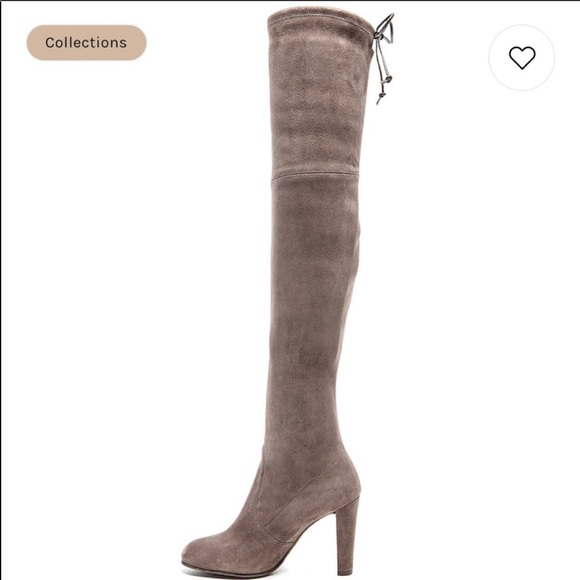 Stuart Weitzman Over The Knee Suede Boots - Picture 3 of 13